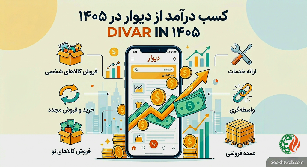 کسب درآمد از دیوار